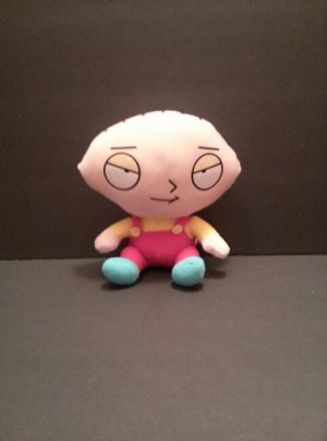 stewie plush doll from Family Guy