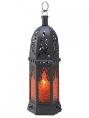 topaz moroccan candle lantern