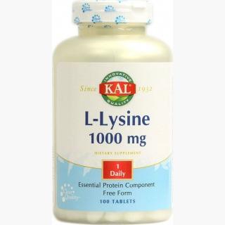 "KAL L-Lysine - 500mg/100 Tablets"