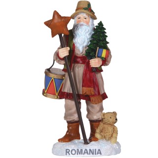'Romania Santa' Resin Figurine