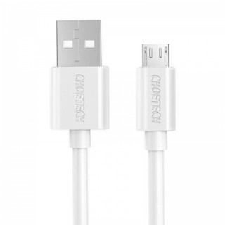 0.5M CHOETECH Micro USB 2.0 Fast Charger Data Cable 5V 2.4A Android White