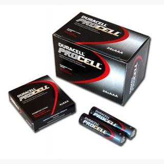 1 Box: 24pcs Duracell ProCell AAA Size (PC2400) Alkaline Batteries