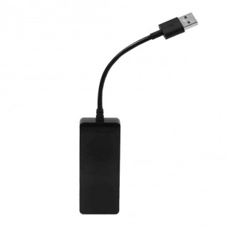 12V USB Dongle for Apple iOS CarPlay Android Car Navigation Player Black