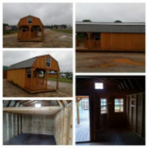 12x32 Lofted Barn Cabin