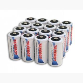 16pcs Tenergy Premium C 5000mAh NiMH Rechargeable Batteries