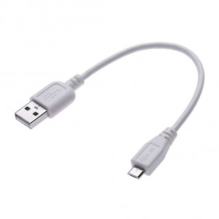 18cm USB2.0 A Male to Micro USB Male Cable with shielded for Android Phone
