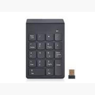 2.4G USB Numeric Keypad Wireless Number Pad 18 Keys Mini Digital Keyboard for iMac/MacBook Air/Pro L
