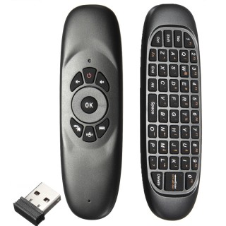 2.4G Wireless Double-Sided Keyboard Air Mouse USB Remote Control For XBMC Android TV Box