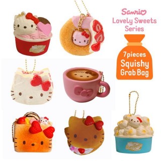 20% OFF Sanrio Squishy Grab Bag (Lovely Sweets Series 7 piece Set)