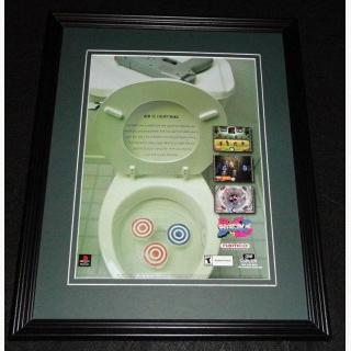 2000 Point Blank 3 Framed ORIGINAL Vintage Advertisement Playstation