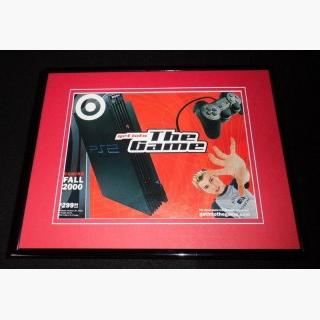 2000 Sony Playstation / Target 11x14 Framed ORIGINAL Advertisement