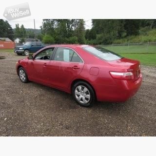 2007 red toyota camry