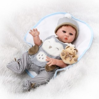 20in Reborn Baby Rebirth Doll Kids Gift All-Silica Gel Boy