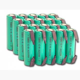 20pcs Tenergy AA 2000mAh NiMH Rechargeable Batteries w/ Tabs