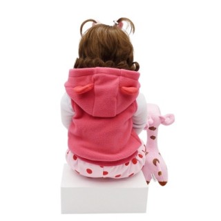 23in Reborn Baby Rebirth Doll Kids Gift Cloth Material Body