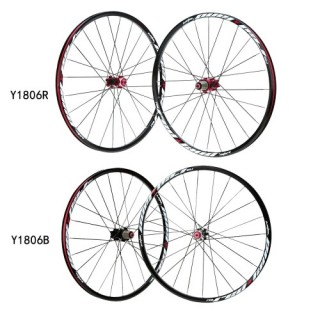 26'' 24H Disc Brake Bike Wheel Mountain Bicycle MTB Bike Wheelset Hubs Rim Front Rear