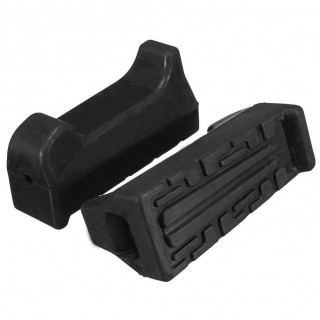 2pcs Black Front Rubber Foot Rest Pegs for Yamaha YBR 125 5VL-F7413-00