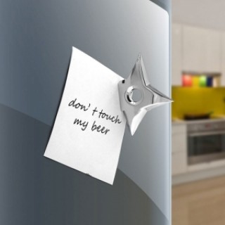 2pcs Creative Artificial Dart Fridge Magnet Dart Refrigerator Magnets Home Decor Black & Silver