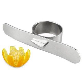 2pcs Creative Kitchen Gadgets Cooking Tools Orange Peeler Parer Finger Type Peel Device Citrus Grape