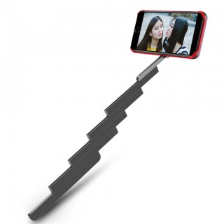 3 in 1 Bluetooth Selfie Stick Phone Case Stand for iPhone 8/8 Plus