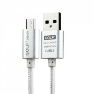3M GOLF USB Data Sync Charger Charging Cable for Android Phone Silver
