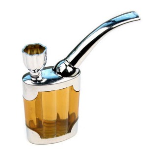 5 Colors Water Tobacco Pipe Dual Purpose Water Tobacco Pipe Cigarette Cigar Holder Hookah Filter Smo