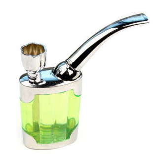 5 Colors Water Tobacco Pipe Dual Purpose Water Tobacco Pipe Cigarette Cigar Holder Hookah Filter Smo