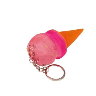 5 PCS Mini Soft Extrusion Bread Toys Keyring Rising Decompression Squeeze Toys Children Gift