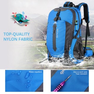 50L Water Resistant Hiking Travel Backpack Laptop Daypack