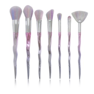 7Pcs Makeup Brushes Set Cosmetic Brush Kit for Eyeshadow Foundation Blush Powder Concealer Nylon Hai