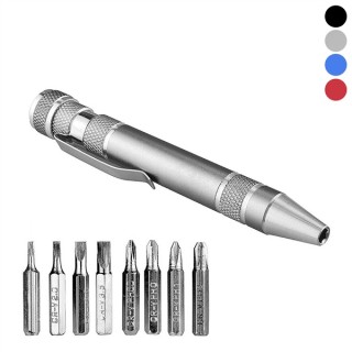 8-in-1 Mini Gadgets Repair Tools Pen Style Precision Screwdriver Set Kit