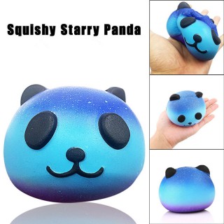 8CM Sky Panda Squishy PU Foam Toys Soft Phone Straps Key Straps Craft Decor