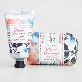 A&G Watercolor Blood Orange Bath and Body Collection by World Market