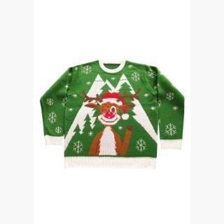 Adult Hello Deer: Light Up Ugly Christmas Sweater