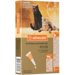 Advantage Multi (Advocate) Kittens & Small Cats up to 10lbs (Orange) 3 Doses