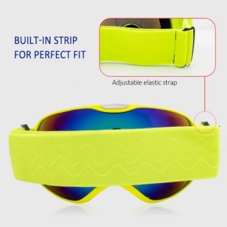 Anti-fog Spherical Dual Lens Ski Goggles