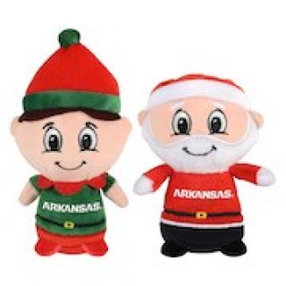 Arkansas Razorbacks 2-Pack Santa & Elf Teamie Beanies