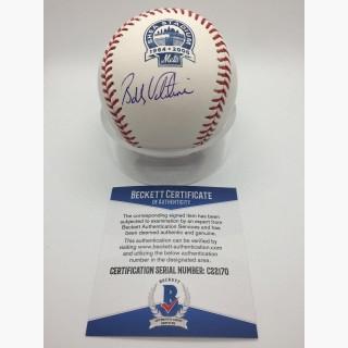Autographed Bobby Valentine Baseball - Yankee Stadium BAS BECKETT C22170 - Beckett Authentication