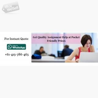 Avail reliable online assignment help services at Expertsmind