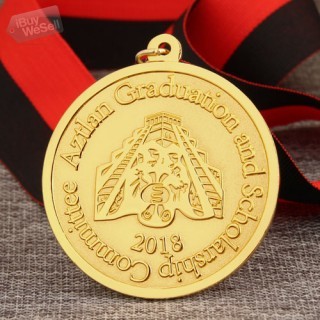 Aztlan Graduation Custom Medals