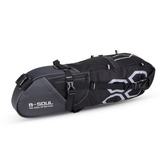 B-SOUL Waterproof Outdoor Large Capacity Bicycle Saddle Tail Seat Bag