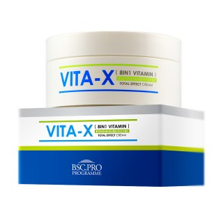 BSC.PRO  Vita-X 8 In 1 Vitamin Total Effect Cream 1.76oz, 50ml