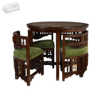 BUY TEAK WOOD DINING TABLE AND CHAIRS
