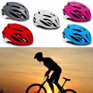 Bike Helmet MHT Bicycle Safety Hat For Mountain Bike Road Bike Violet