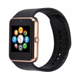 Bluetooth Smart Watch GT08 SIM GSM GPRS for Android & iOS Cellphone Golden