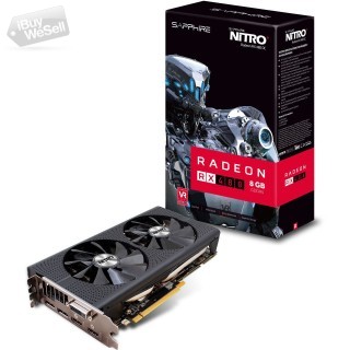 Brand New SAPPHIRE RADEON NITRO + RX 480 / RX 470/RX 580/ RX 570 8GB