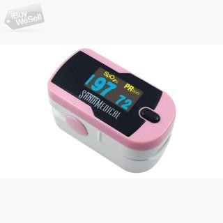 Buy Pink Color OLED Finger Pulse Oximeter
