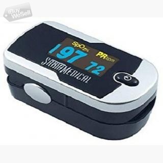 Buy Silver Color Pulse Oximeter at $21.95 on Amazon