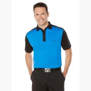 Callaway Big & Tall Opti-Stretch Color Blocked Polo