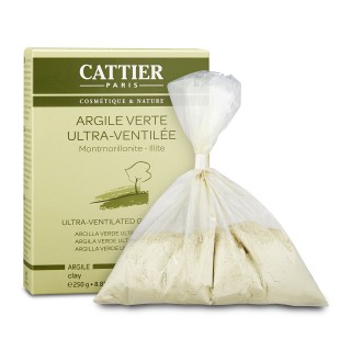 Cattier  Ultra Ventilated Green Clay (For Combination and Oily Skin Types) 8.81oz, 250g